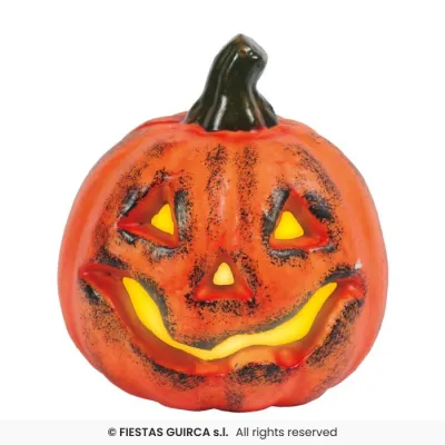 CALABAZA LUZ 17CM 26653