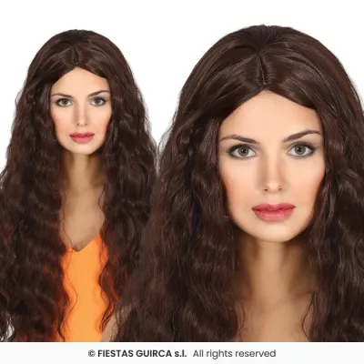 PELUCA LARGA CASTAÑA 48024