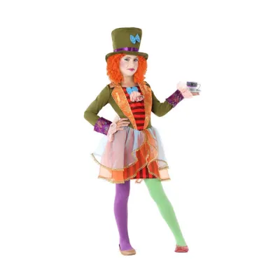 DISFRAZ SOMBRERERA LOCA T-10-12 61298