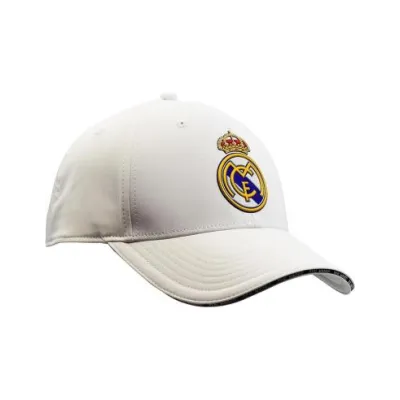 GORRA REAL MADRID BLANCA ADULTO RM3G044