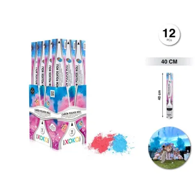 CAÑON POLVOS REVELACION 40CM. 55087