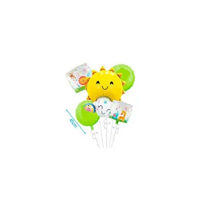 SET GLOBOS SOL Y NUBE 5 PIEZAS 55622