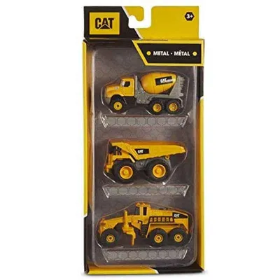 PACK 3 VEHICULOS CONSTRUCCION METAL 82273