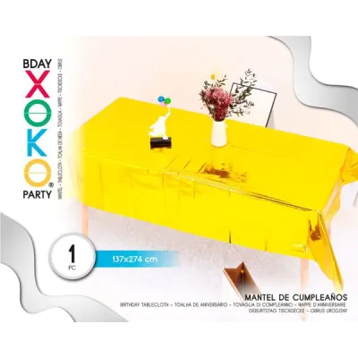 MANTEL ORO 127X274 CM 56840