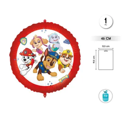 GLOBO FOIL PATRULLA 46CM 92475