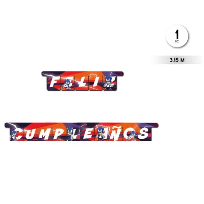 GUIRNALDA FELIZ CUMPLE SIONIC BS10249