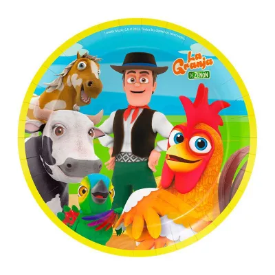 8 PLATOS LA GRANJA ZENON BS10485