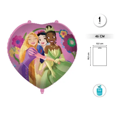 GLOBO FOIL PRINCESAS 46CM CO9499