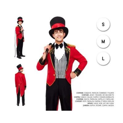 DISFRAZ ADULTO DOMADOR T-M 24121