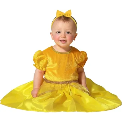 DISFRAZ BEBE PRINCESA AMARILLA T+24 MESES 72017