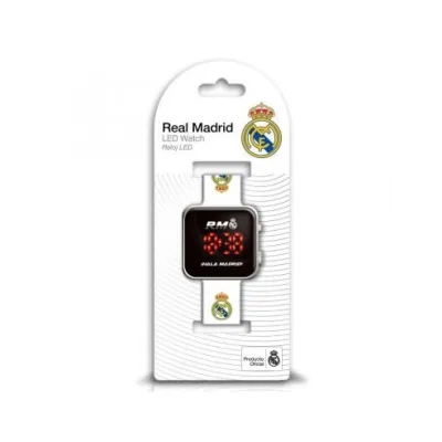RELOJ LED REAL MADRID RM00016