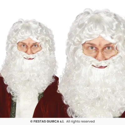 PELUCA CON BARBA BLANCA 4243