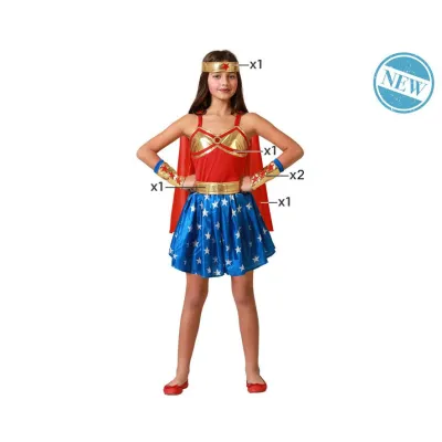 DISFRAZ HEROINA WOMAN T-3-4 78051