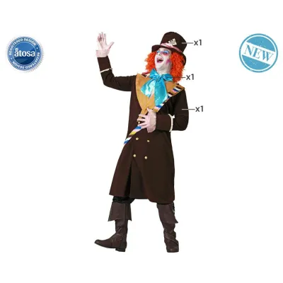 DISFRAZ ADULTO SOMBRERERO LOCO T-M-L 77099