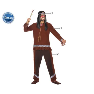 DISFRAZ ADULTO INDIO T-XL 54071