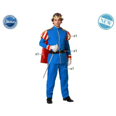 DISFRAZ ADULTO PRINCIPE AZUL T-M-L 75380