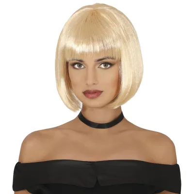 PELUCA MEDIA MELENA RUBIA 4452