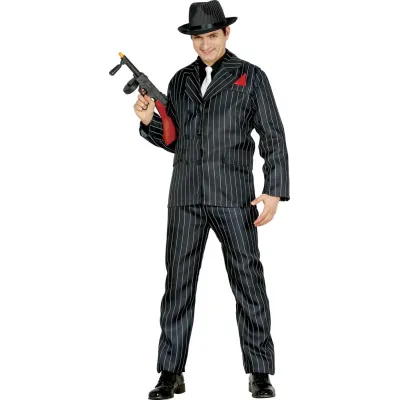 DISFRAZ ADULTO GANSTER T-L 80231