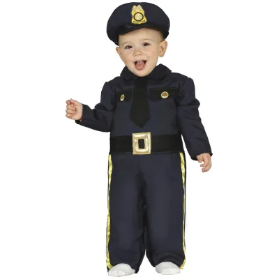 DISFRAZ BEBE POLICIA T-2-3 AÑOS 78598