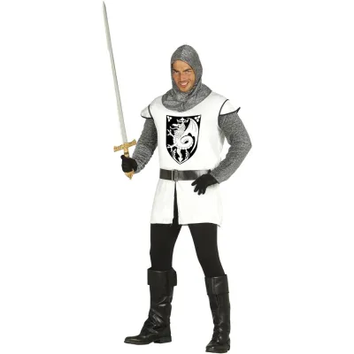 DISFRAZ ADULTO GUERRERO MEDIEVAL T-54-56 86337