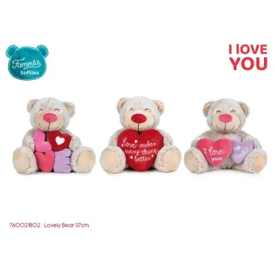 OSO PELUCHE LOVE 37CM 760021802