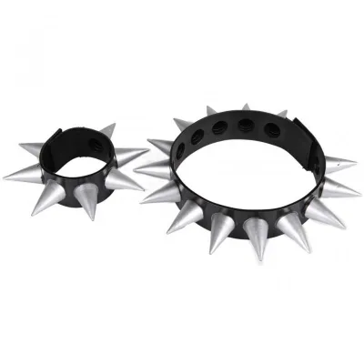 COLLAR Y PULSERA PINCHOS 022041