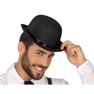 SOMBRERO BOMBIN NEGRO 57331