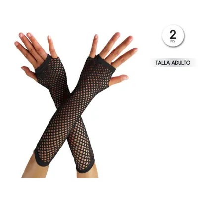 GUANTE RED LARGO NEGRO 18470