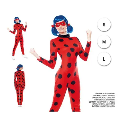DISFRAZ LADY BUG T-10-12 21676