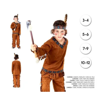DISFRAZ INDIO T-7-9 22010