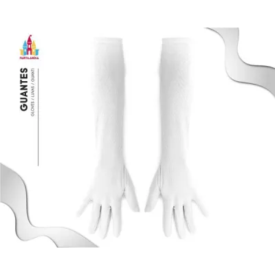 GUANTE LARGO BLANCO 18489