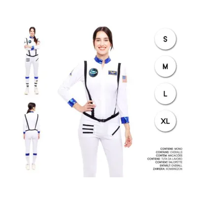 DISFRAZ ADULTO ASTRONAUTA MUJER  T-M 21269