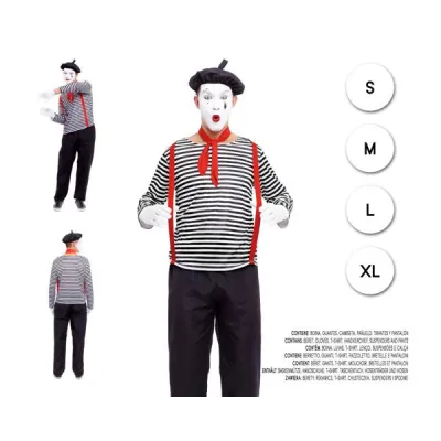 DISFRAZ ADULTO MIMO T-M 21285