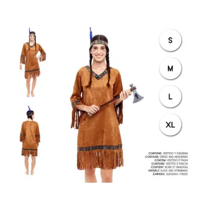DISFRAZ ADULTO INDIA T-L 21913