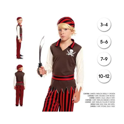 DISFRAZ PIRATA T-7-9 22850