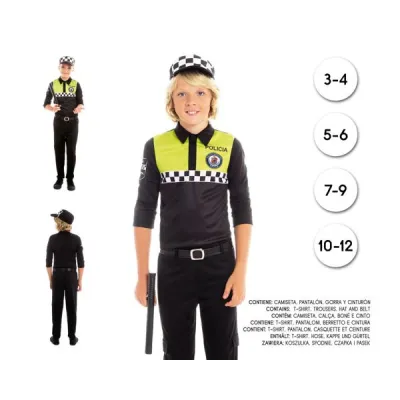 DISFRAZ POLICIA T-5-6  23655
