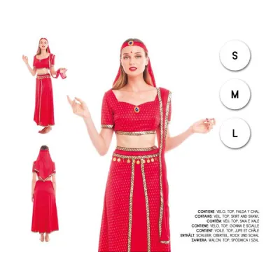 DISFRAZ ADULTO HINDU MUJER T-M 23701