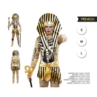 DISFRAZ ADULTO MOMIA FARAON T-L 25008