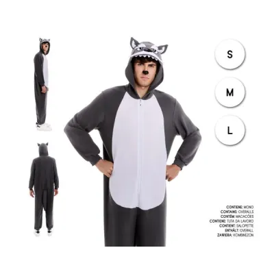 DISFRAZ ADULTO LOBO T-M 26735