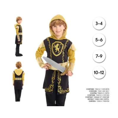 DISFRAZ CABALLERO DORADO T-7-9 27058