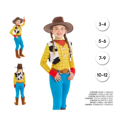 DISFRAZ VAQUERA T-5-6 27084