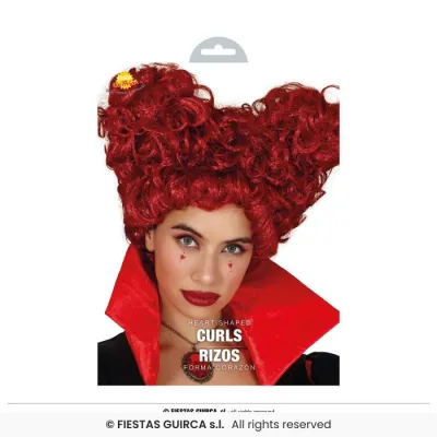 PELUCA REINA CORAZONES 4646