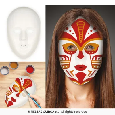 MASCARA BLANCA PARA PINTAR 1135