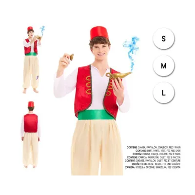 DISFRAZ ADULTO ALADIN T-M 27175