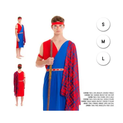 DISFRAZ ADULTO MASAI HOMBRE T-M 27189