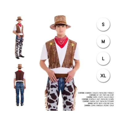 DISFRAZ ADULTO VAQUERO T-M 27304