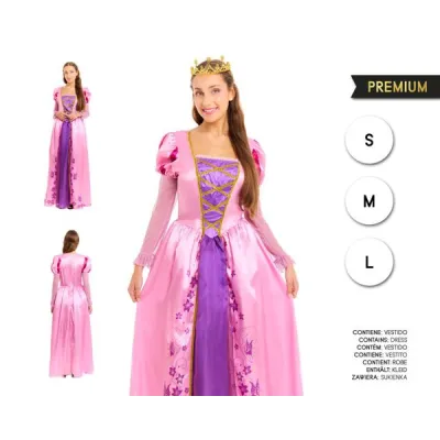 DISFRAZ ADULTO RAPUNZEL T-M 27388