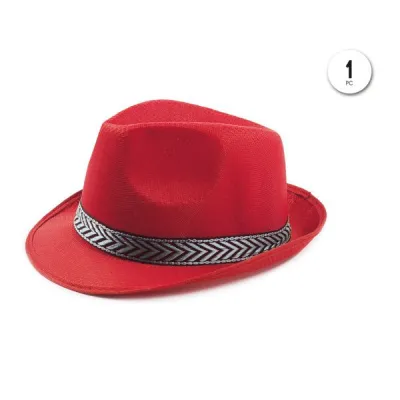 SOMBRERO GANSTER ROJO 70153