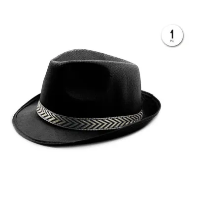 SOMBRERO GANSTER NEGRO 70155
