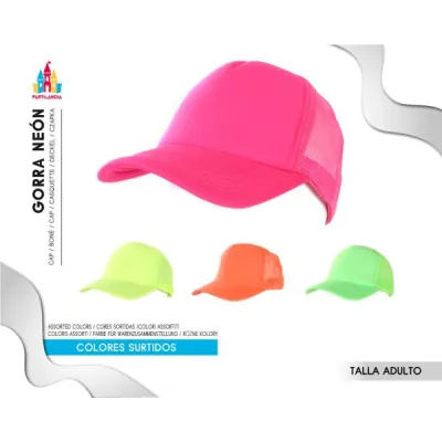 VISERA NEON COLORES SURTIDOS 71626